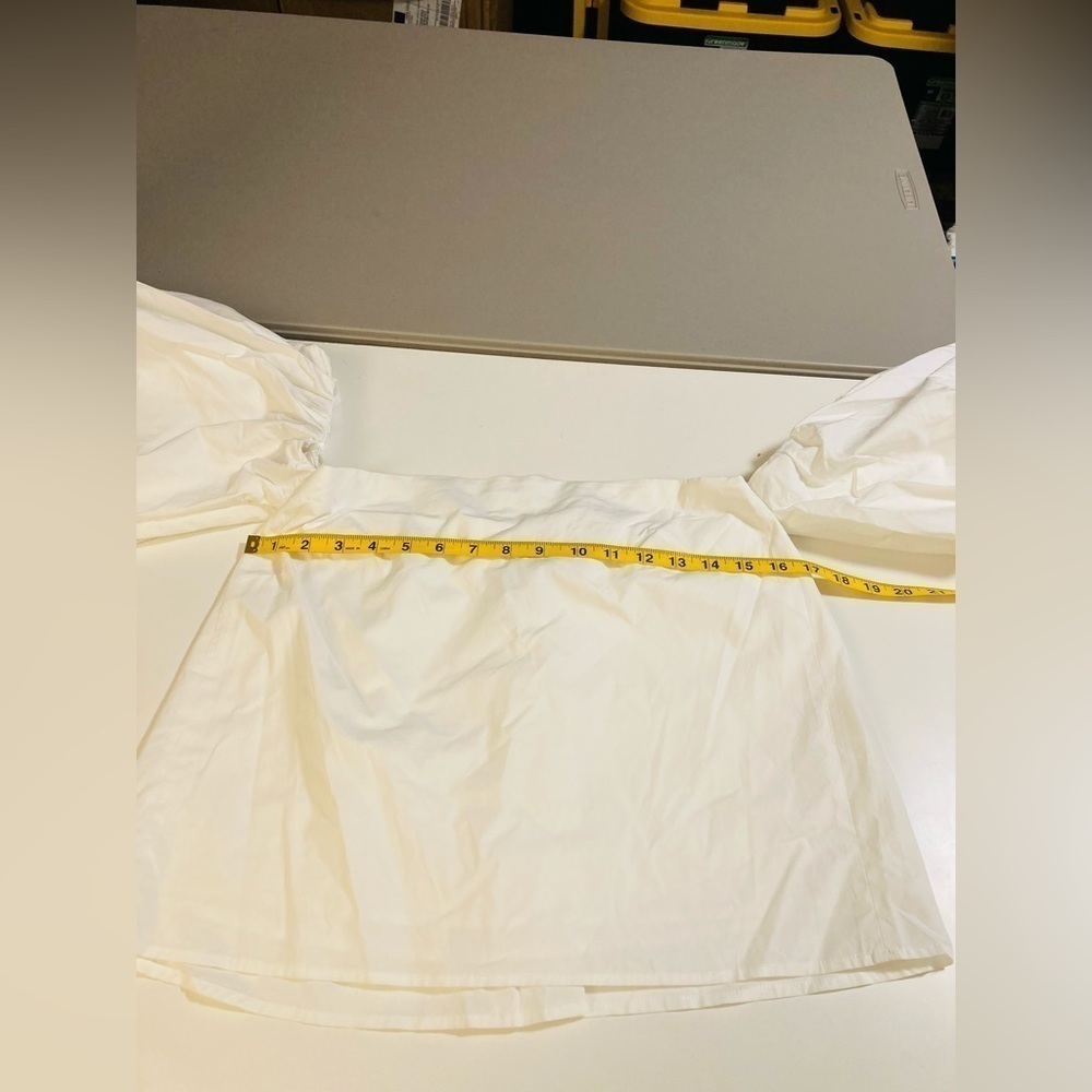 SOLD Free People Mare Mare Piera Cotton Top Size Medium White NWOT - Picture 10 of 12